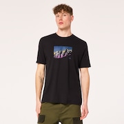 Snow Caps  Tee - Blackout