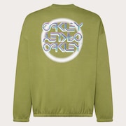 Mtl Ringed B1B Crew Sweatshirt - Fern
