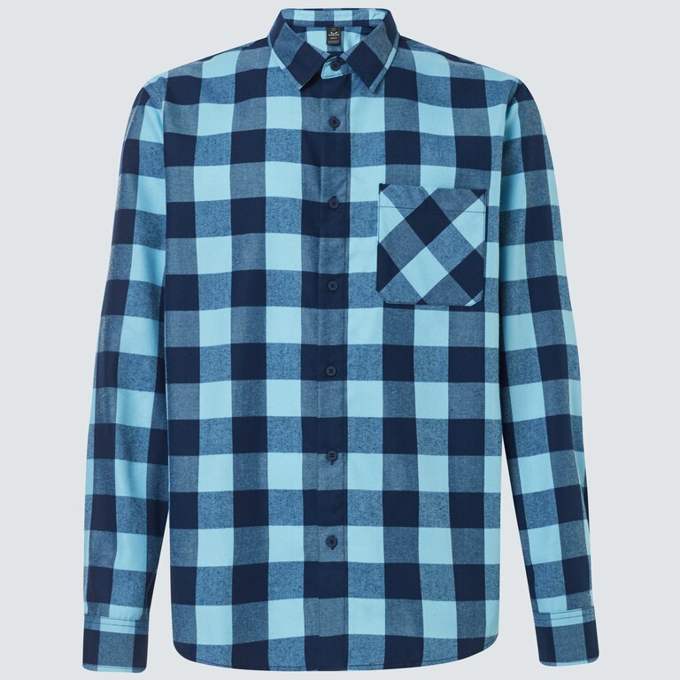 Essential Plus LT Flannel LS - Aviator Blue Check