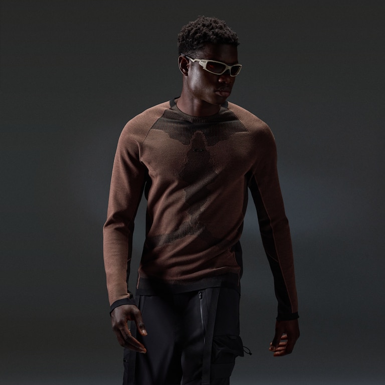 Latitude Veil Knitted Baselayer - Dark Umber