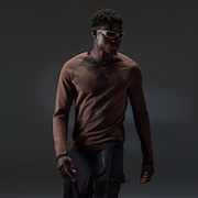 Latitude Veil Knitted Baselayer - Dark Umber