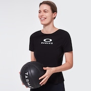 Ellipse Color Block Short Sleeve - Blackout