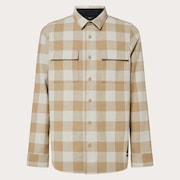 Bear Cozy Flannel - Mist/Pebble