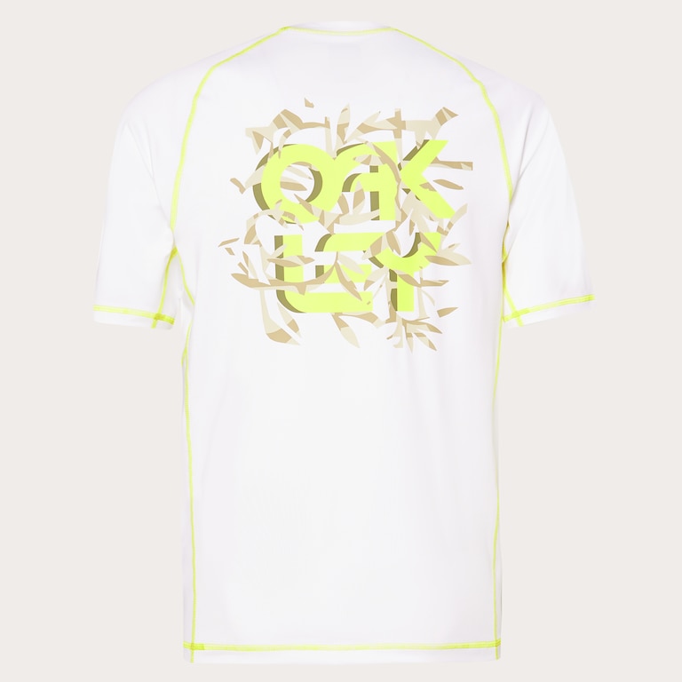 Coral SS Rashguard - White
