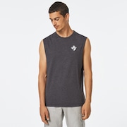 Palms B1B Tank - Dark Gray Heather