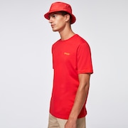 Heritage Eyeshade Tee - Poppy Red