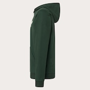B1B Po Hoodie 2.0 - Hunter Green/Arctic White