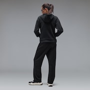 Radiant Peach Fleece Hoodie 12.0 - Pitch Black