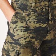 B1B Cargo Hybrid Short - Tiger Camo Green