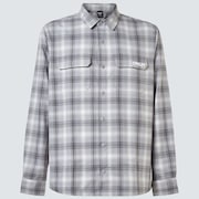 Niseko Tech Flannel - Gray Check
