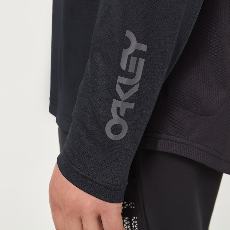Factory Pilot Mtb Ls Jersey II - Black/Forged Iron