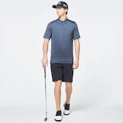 Gradient Gravity Polo 2.0 - New Dark Gray Heather