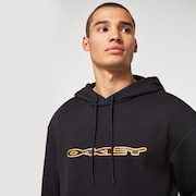 Tc Stretch Logo Hoodie - Blackout