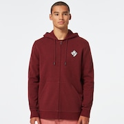 Palms B1B Fz Sweatshirt - Iron Red Heather