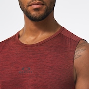O Fit Rc Sleeveless Tee - Iron Red Heather
