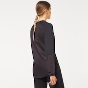 Wmns  Factory Pilot LS Jersey - Blackout