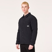 Quilted Sherpa Jacket - Blackout