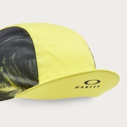 Cadence Road Cap 2.0 - Gradient Swirl Black/Yellow