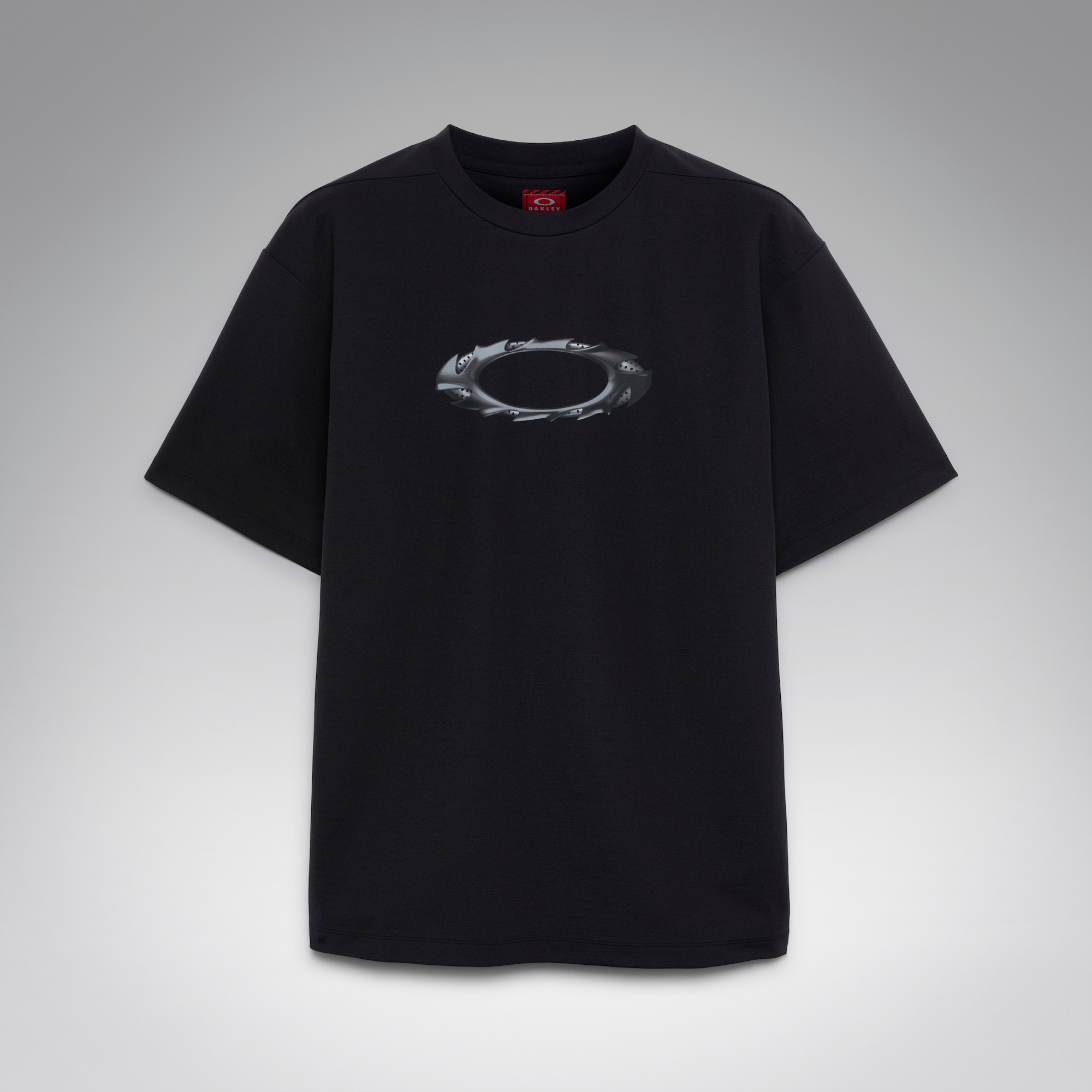 オークリー Rs Veil 1975 Jpn SS Tee Gunmetal Pitch Black