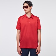 Gradient Gravity Polo 2.0 - Poppy/Deep Red Heather