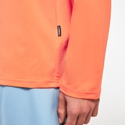 Rainbow Rc Hooded Rushguard - Soft Orange