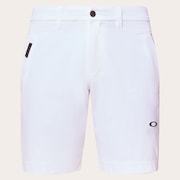 Skull Heat Block Staple Shorts - White