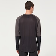 Factory Pilot Mtb Ls Jersey II - Black/Forged Iron