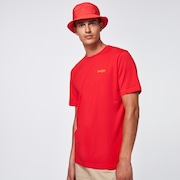 Heritage Eyeshade Tee - Poppy Red