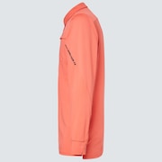 Oakley Uneven Jq Ls Shirt - Burnt Orange