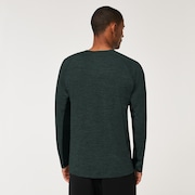 Oakley O Fit Rc LS Tee in Hunter Green Heather | Oakley