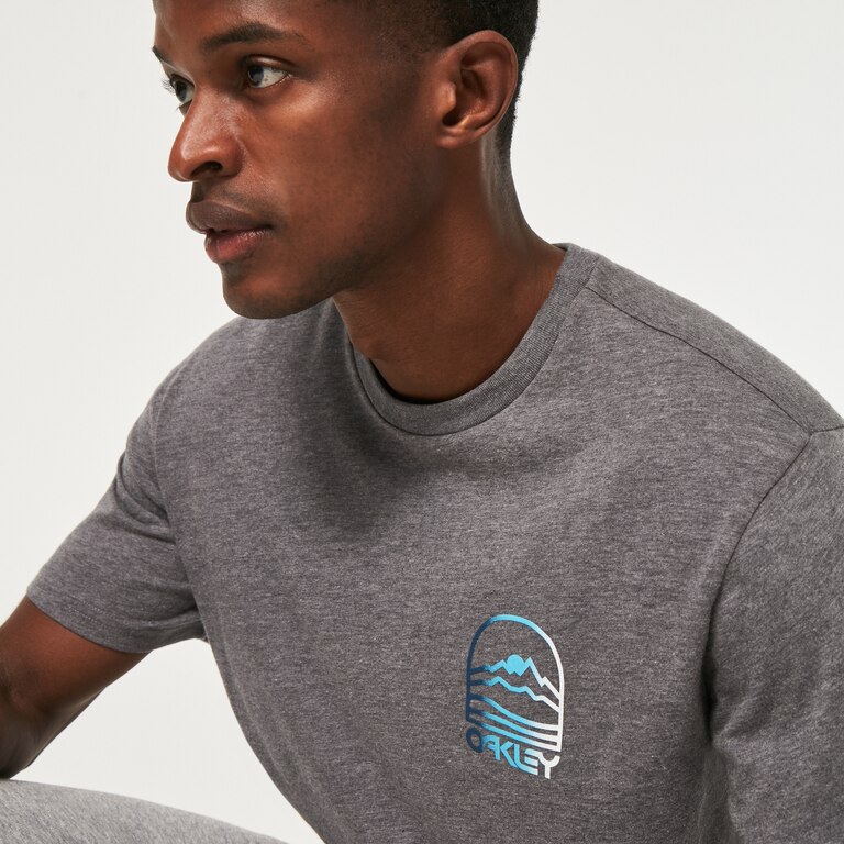 Gradient Mountain B1B Tee - New Athletic Grey