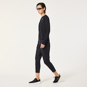 Radiant Qd Op L/S Tee 10.0 - Blackout