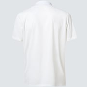 Contender Stripe Polo - White