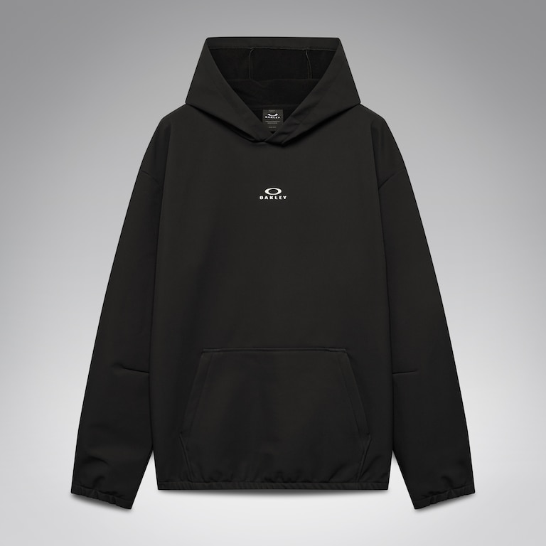 Wintertide Scratched Hoodie - Pitch Black