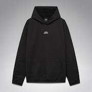 Wintertide Scratched Hoodie - Pitch Black