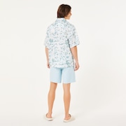 Printed SS Shirt - Coral Reef Frost