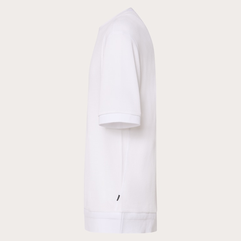 All Day Waffle SS Tee - White