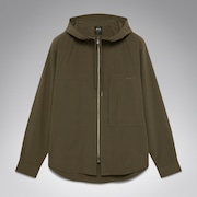 Reserve Strato Hooded Overshirt - Deep Olive