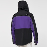 Evocative Shell Jacket - Blackout/Deep Violet