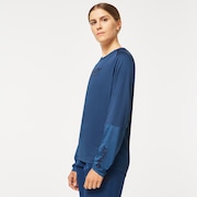 Wmns  Factory Pilot LS Jersey - Poseidon