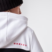 Snowdrop DWR Fleece - Black/White