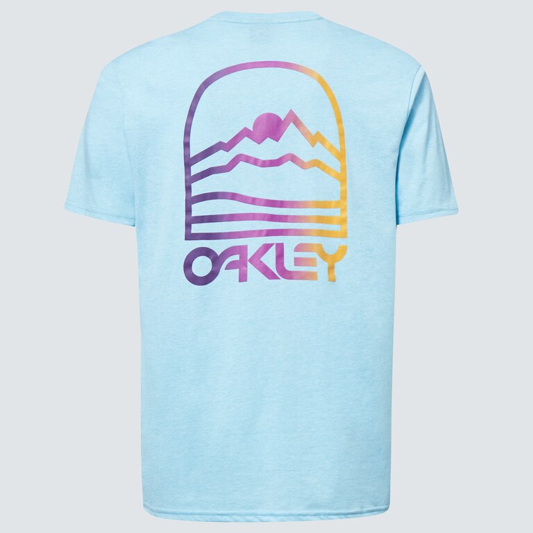 Gradient Mountain B1B Tee - Bright Blue
