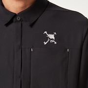 Skull Frequent Ls Shirts 4.0 - Blackout