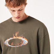 Mtl Solar Rail Crew Sweatshirt - New Dark Brush