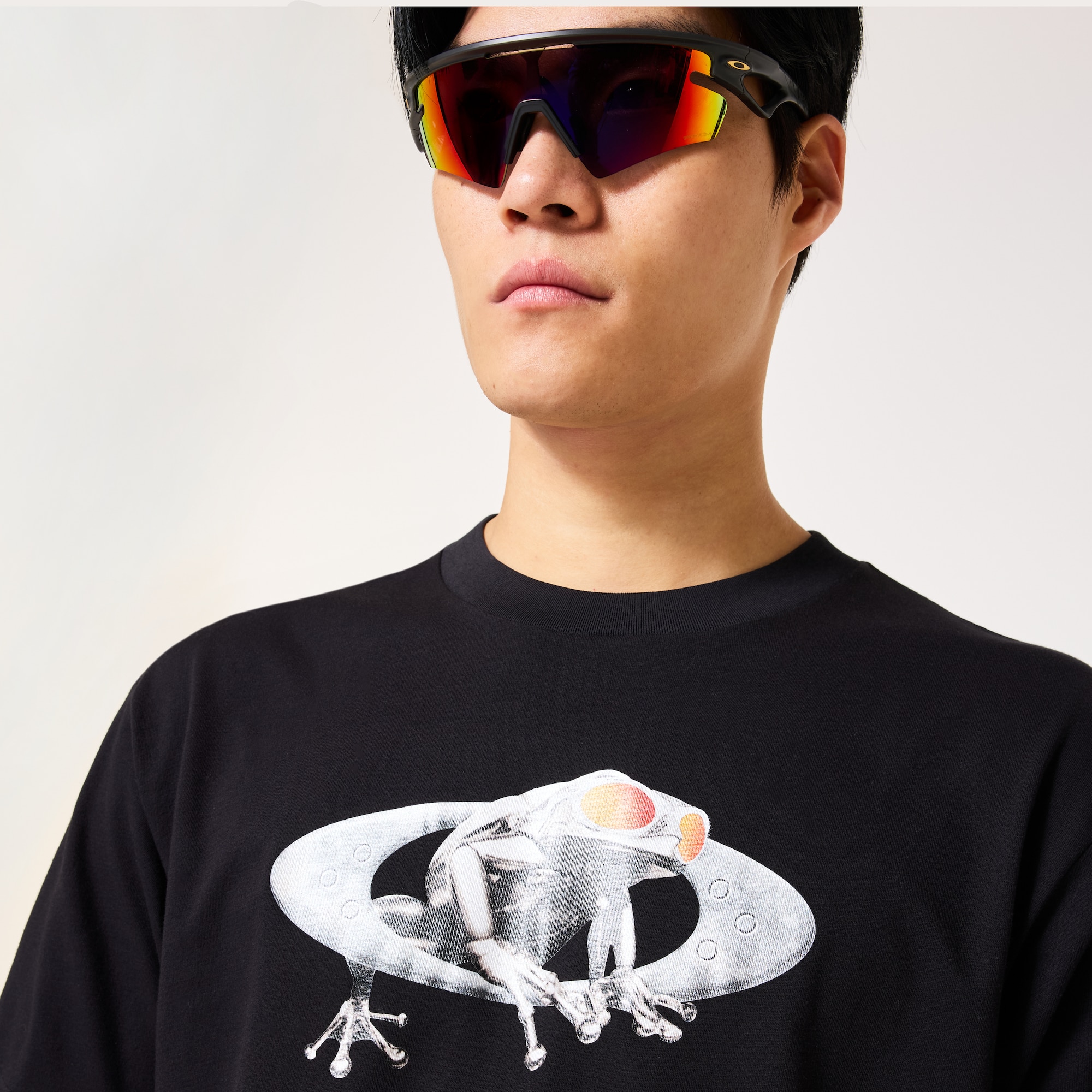 オークリー Enhance Qdc SS Tee Frog 5.0 Pitch Black | オークリー