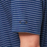 Oakley Jacquard Stripe Polo - Poseidon
