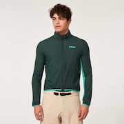 Elements Packable Jacket II - Hunter Green/Mint
