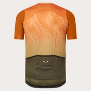 Endurance Dazzle Camo Jersey - Orange/Green Pixel Pt