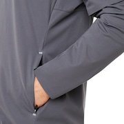 Albatross Rain Fz Jacket - Forged Iron