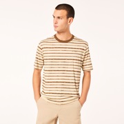Blurrred Stripes Tee - Blurred Stripe Humus